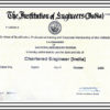 Certificate of Chartered Engineer